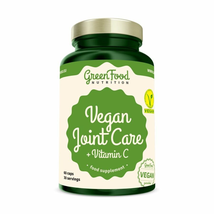 GreenFood Nutrition Vegan Joint Care + vitamin C 60 kapslí