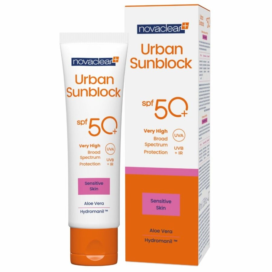 Biotter Novaclear Urban Sunblock SPF50+ krém na obličej 40 ml