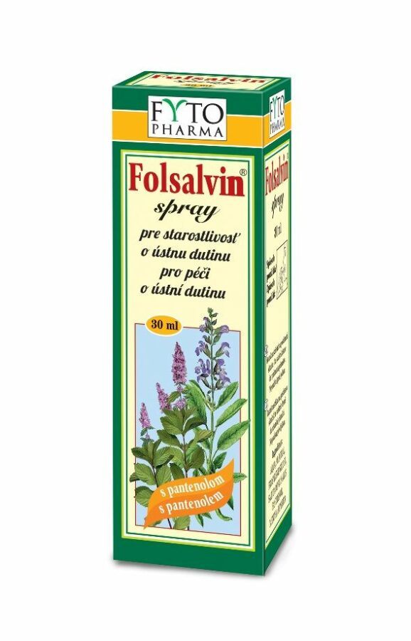 Fytopharma Folsalvin Spray pro péči o ústní dutinu 30 ml
