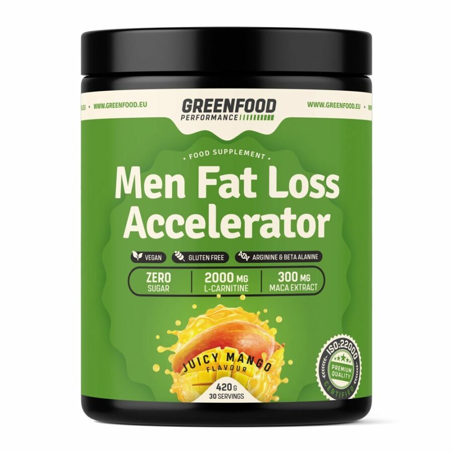 GreenFood Performance Men Fat Loss Accelerator Juicy mango 420 g