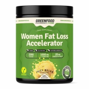 GreenFood Performance Women Fat Loss Accelerator Juicy meloun 420 g