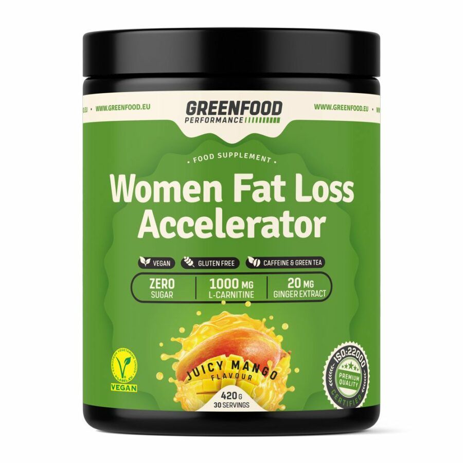 GreenFood Performance Women Fat Loss Accelerator Juicy mango 420 g