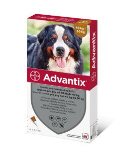 Advantix pro psy od 40 do 60 kg spot-on 4x6 ml