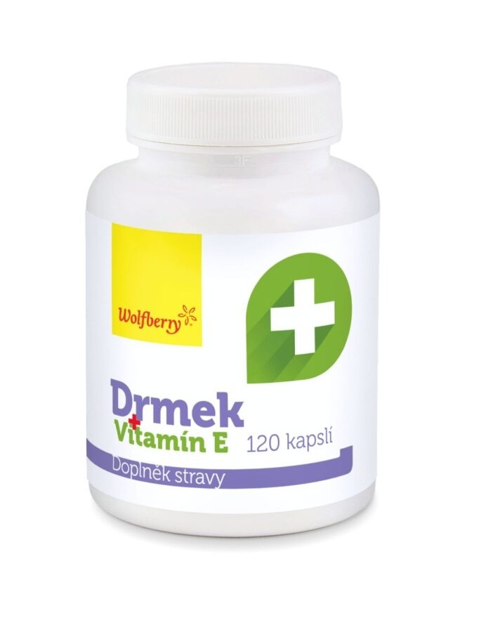 Wolfberry Drmek + vitamín E 120 kapslí