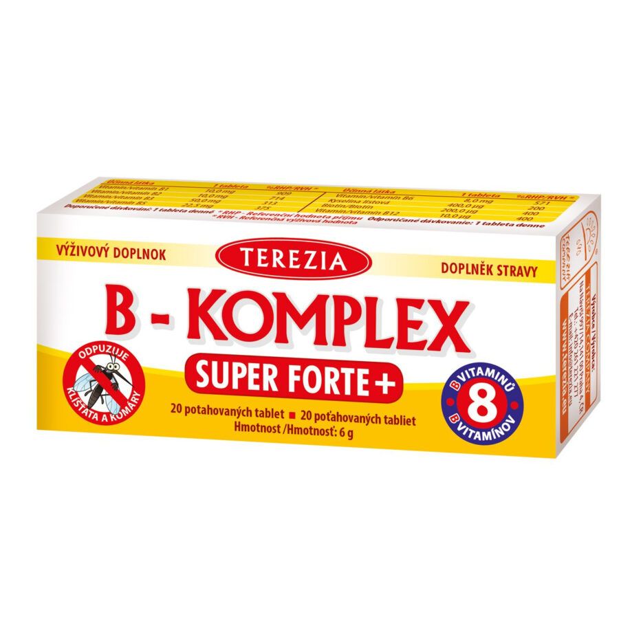 Terezia B-Komplex Super Forte+ 20 tablet