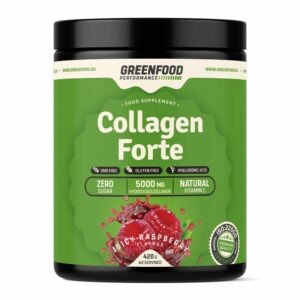 GreenFood Performance Collagen Forte Juicy malina 420 g