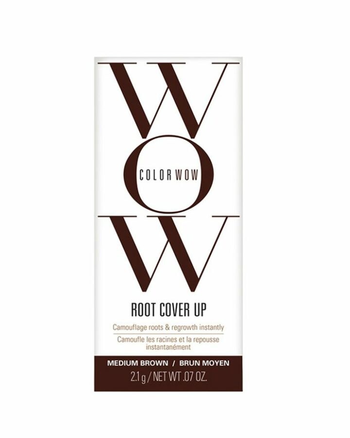 Color Wow Root Cover Up Medium Brown pudr na odrosty 2