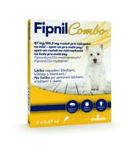 Fipnil Combo 67/60.3 mg spot-on Dog S 3x0