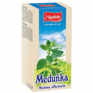 Apotheke Meduňka lékařská čaj nálevové sáčky 20x1