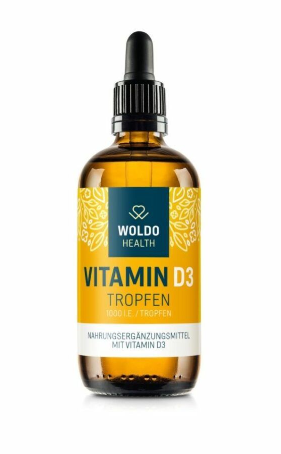 WoldoHealth Vitamín D3 1000 IU 50 ml