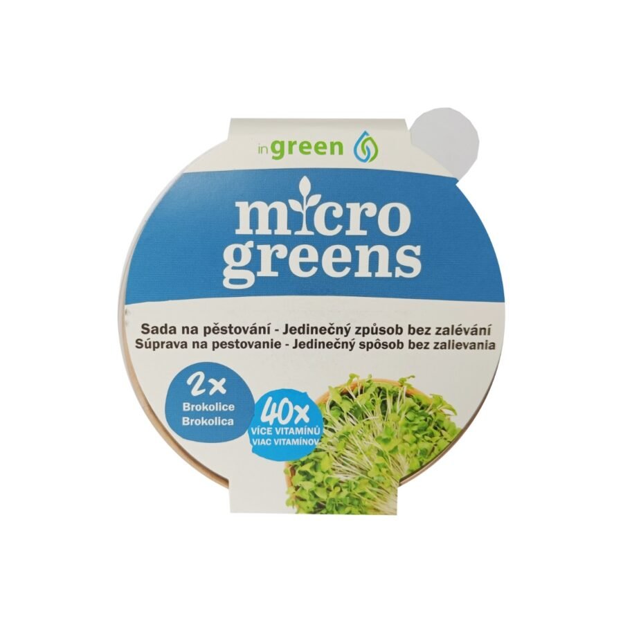 Microgreens Pěstební set Brokolice 40 g