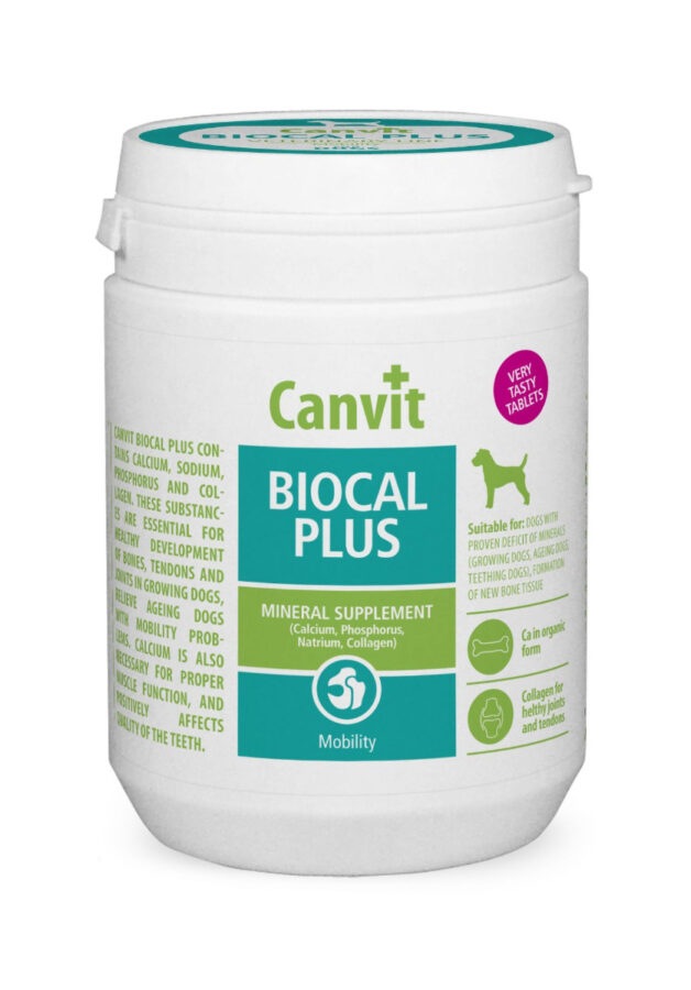 Canvit Biocal Plus pro psy ochucený 500 tablet