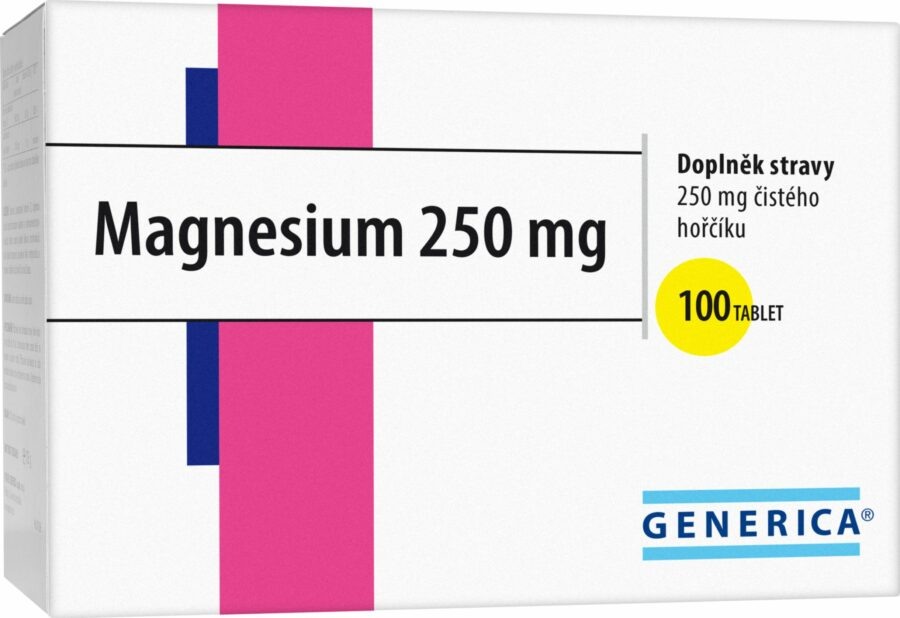 Generica Magnesium 250 mg 100 tablet