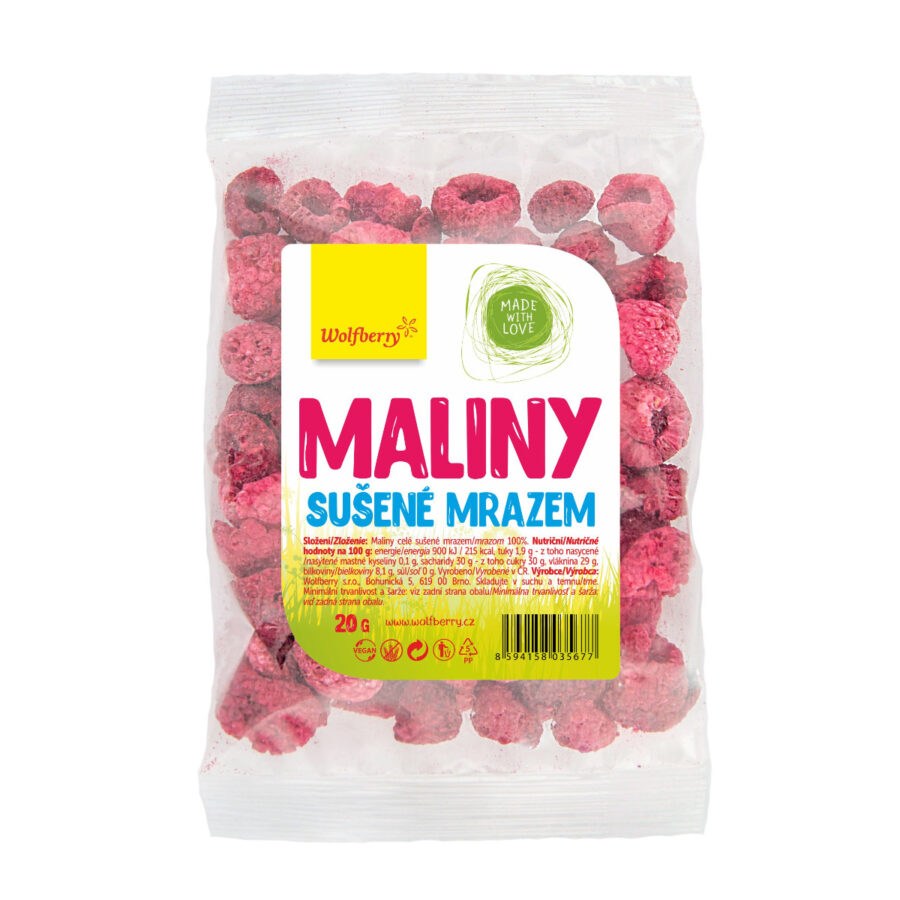 Wolfberry Maliny sušené plody 20 g