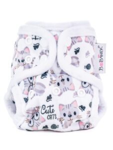 Bobánek Novorozenecké svrchní kalhotky extra jemné patentky 1 ks cute cats