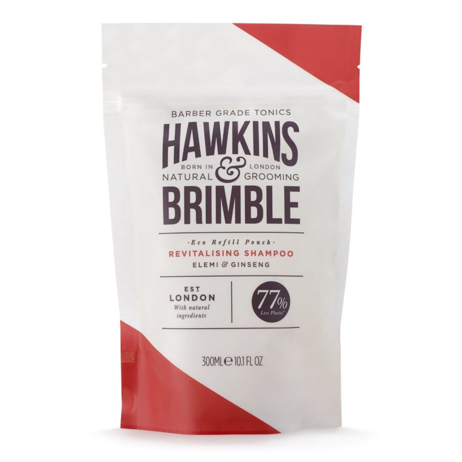 Hawkins & Brimble Revitalizujicí šampon Eko náhradní náplň 300 ml