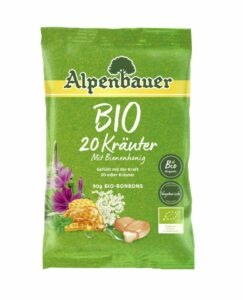Alpenbauer Bonbóny 20 bylinek BIO 90 g