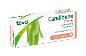 Candibene 200 mg 3 vaginální tablety