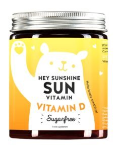 Bears With Benefits Hey Sunshine komplex s vitamínem D3 bez cukru 60 ks