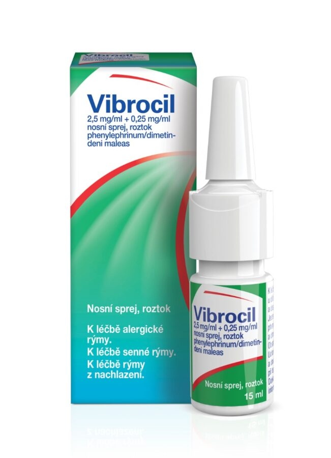 Vibrocil nosní sprej 15 ml