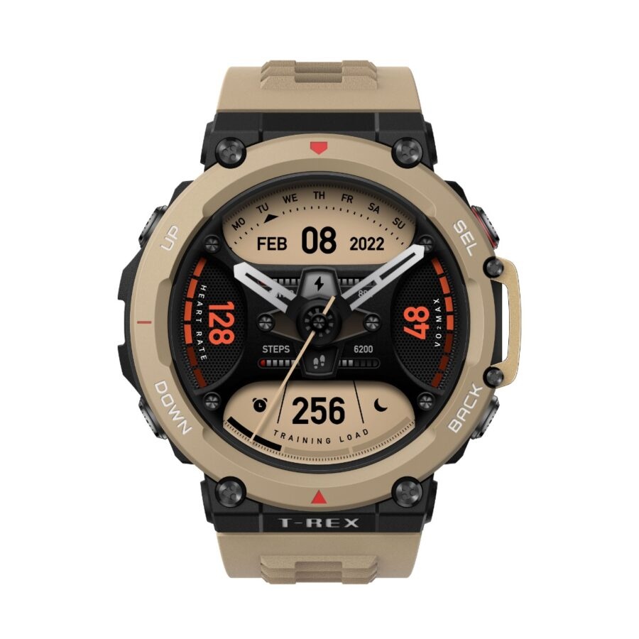 Amazfit T-Rex 2 Desert Khaki chytré hodinky