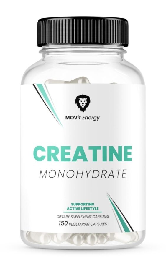 MOVit Energy Creatine Monohydrate 150 kapslí