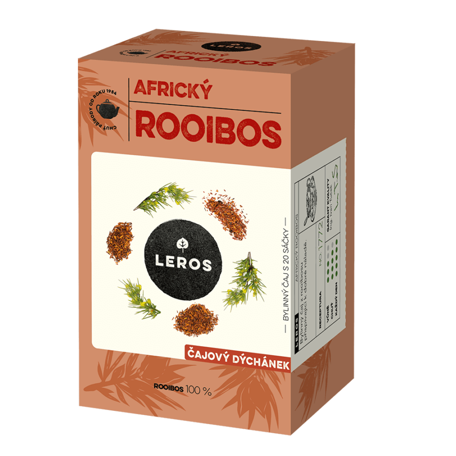 Leros Čajový dýchánek Africký Rooibos 20x2 g