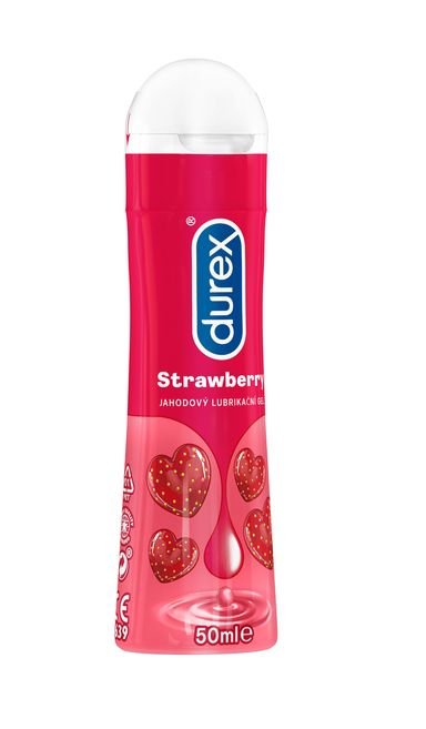 Durex Strawberry lubrikační gel 50 ml