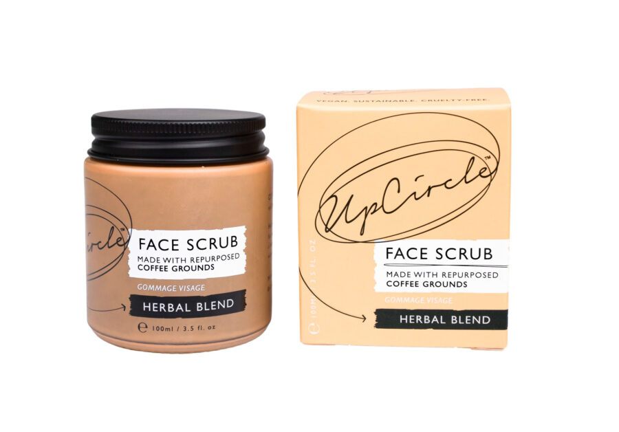 UpCircle Coffee Face Scrub Herbal pleťový peeling 100 ml