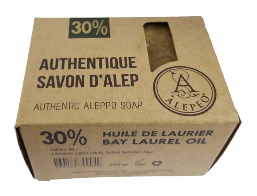 ALEPEO Tradiční mýdlo s vavřínovým olejem 30% 200 g