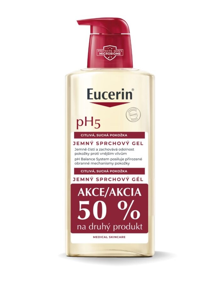 Eucerin Ph5 Sprchový gel 1+1 2x400 ml