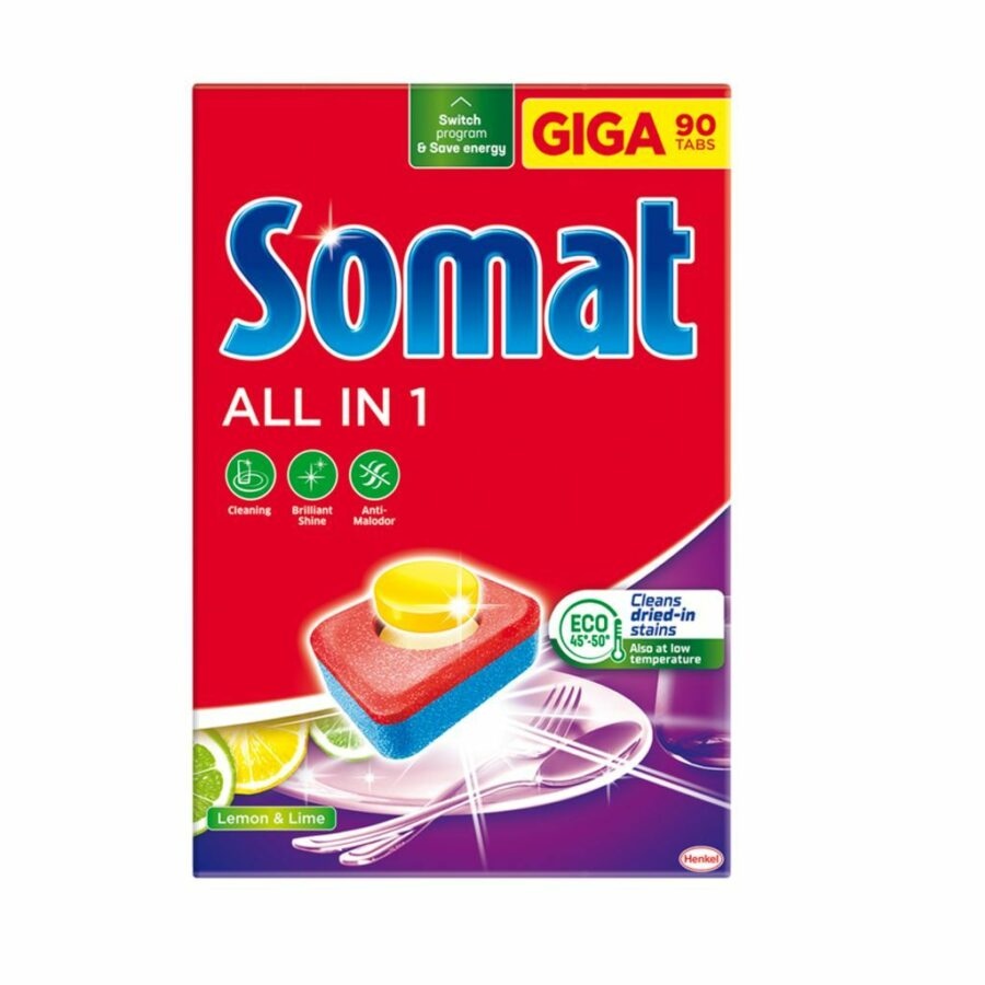 Somat Tablety do myčky All in 1 90 ks