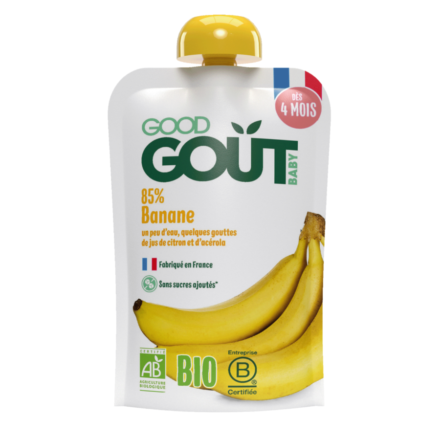 Good Gout BIO Banán 4m+ kapsička 120 g