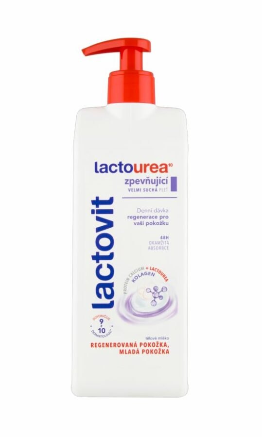 Lactovit Lactourea Tělové mléko zpevňující 400 ml