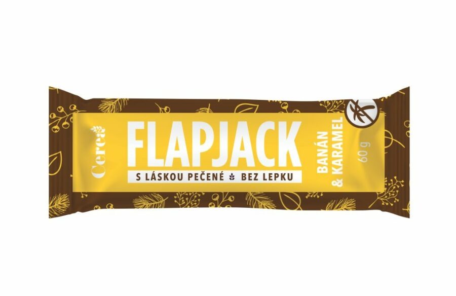 Cerea Flapjack Banán & karamel 60 g