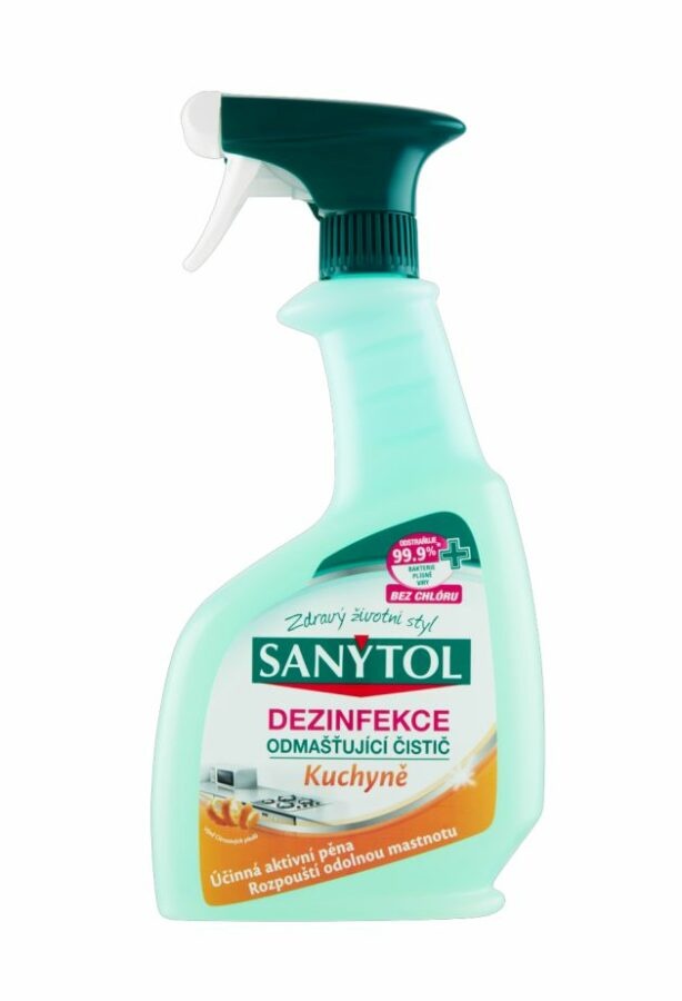Sanytol Dezinfekce odmašťující čistič kuchyně 500 ml