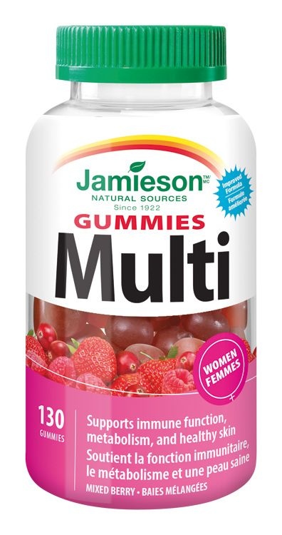 Jamieson Multi Gummies želatinové pastilky pro ženy 130 ks