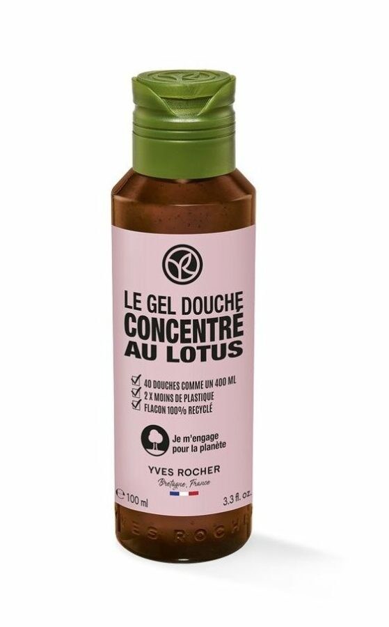 Yves Rocher Koncentrovaný sprchový gel lotosový květ 100 ml