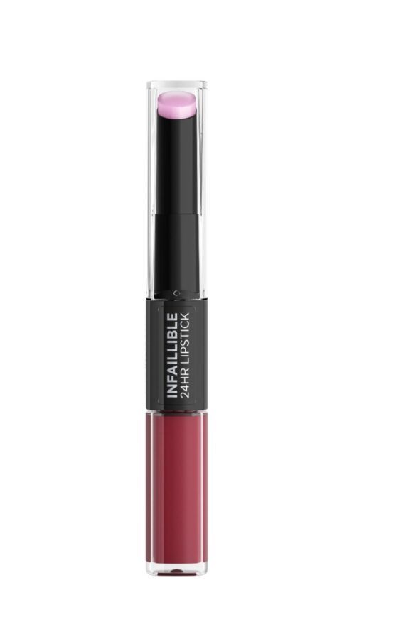 Loréal Paris Infaillible 24H Lip Color odstín 302 Rose Eternite rtěnka 5