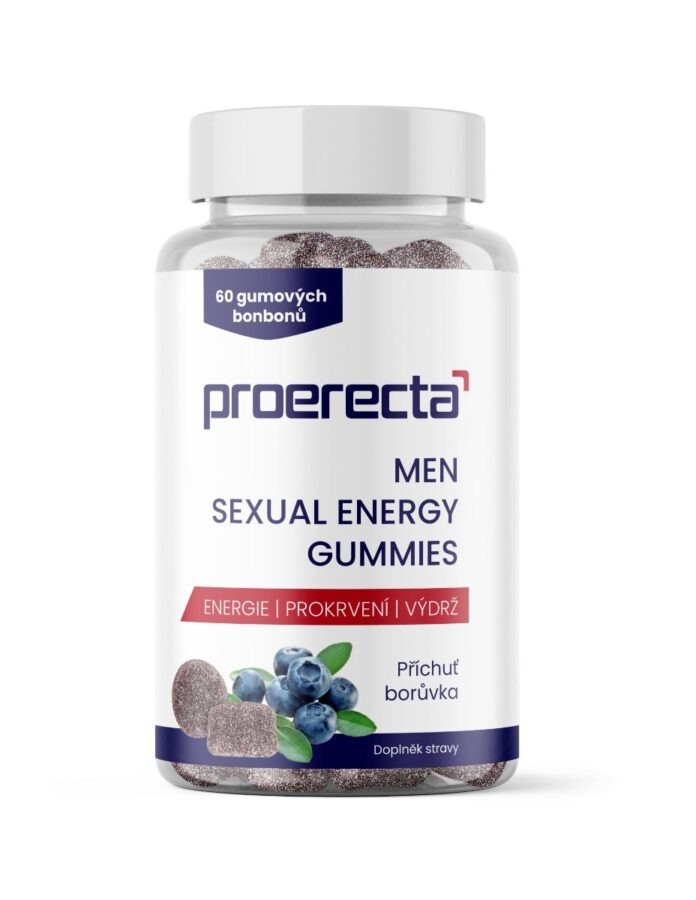 Proerecta Men Sexual Energy gummies 60 ks