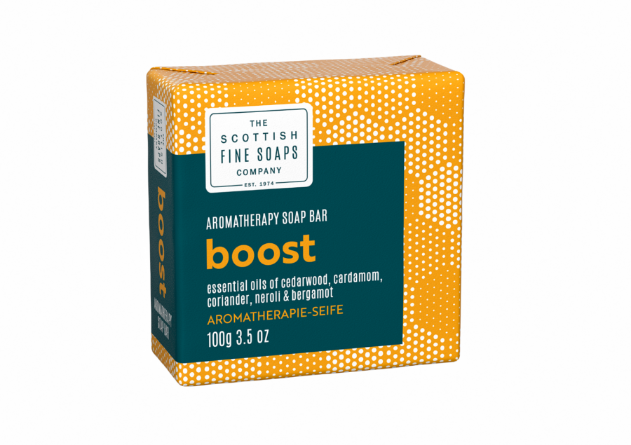 Scottish Fine Soaps Aromaterapeutické mýdlo Energie - Boost 100 g