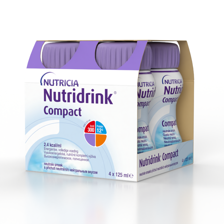 Nutridrink Compact Protein neutrální 4x125 ml