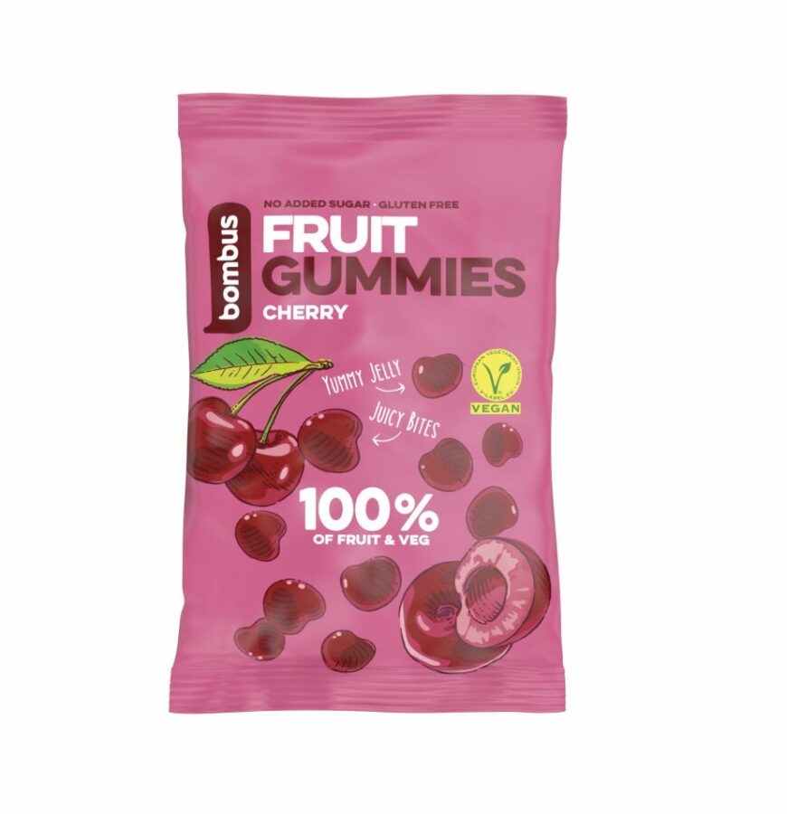 Bombus Fruit Gummies Cherry 35 g