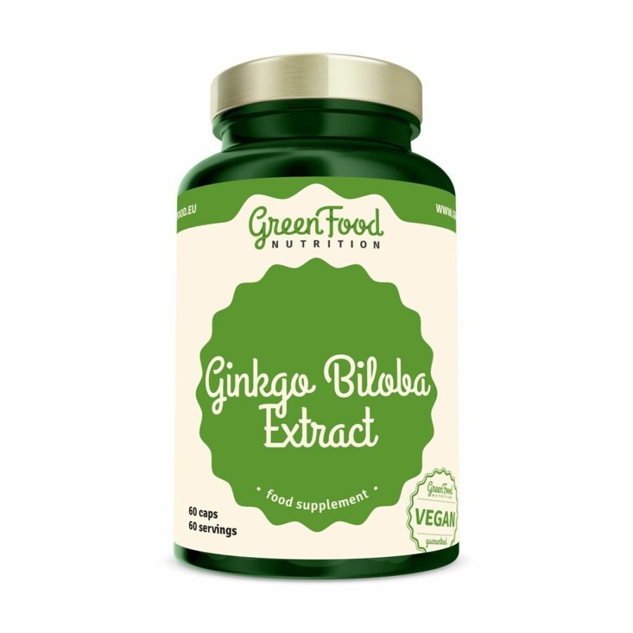 GreenFood Nutrition Ginkgo Biloba Extract 60 kapslí