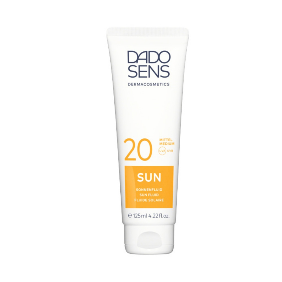 Dado Sens Sun Opalovací fluid proti slunečním alergiím SPF 20 125 ml