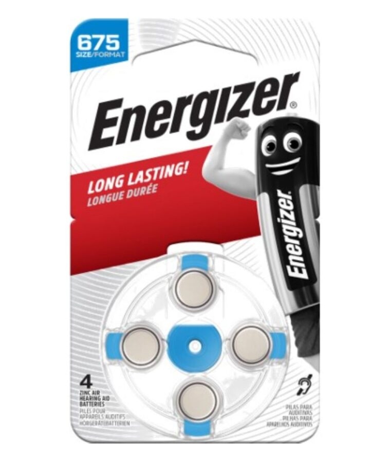 Energizer Zinc Air 675 baterie do naslouchadel 4 ks