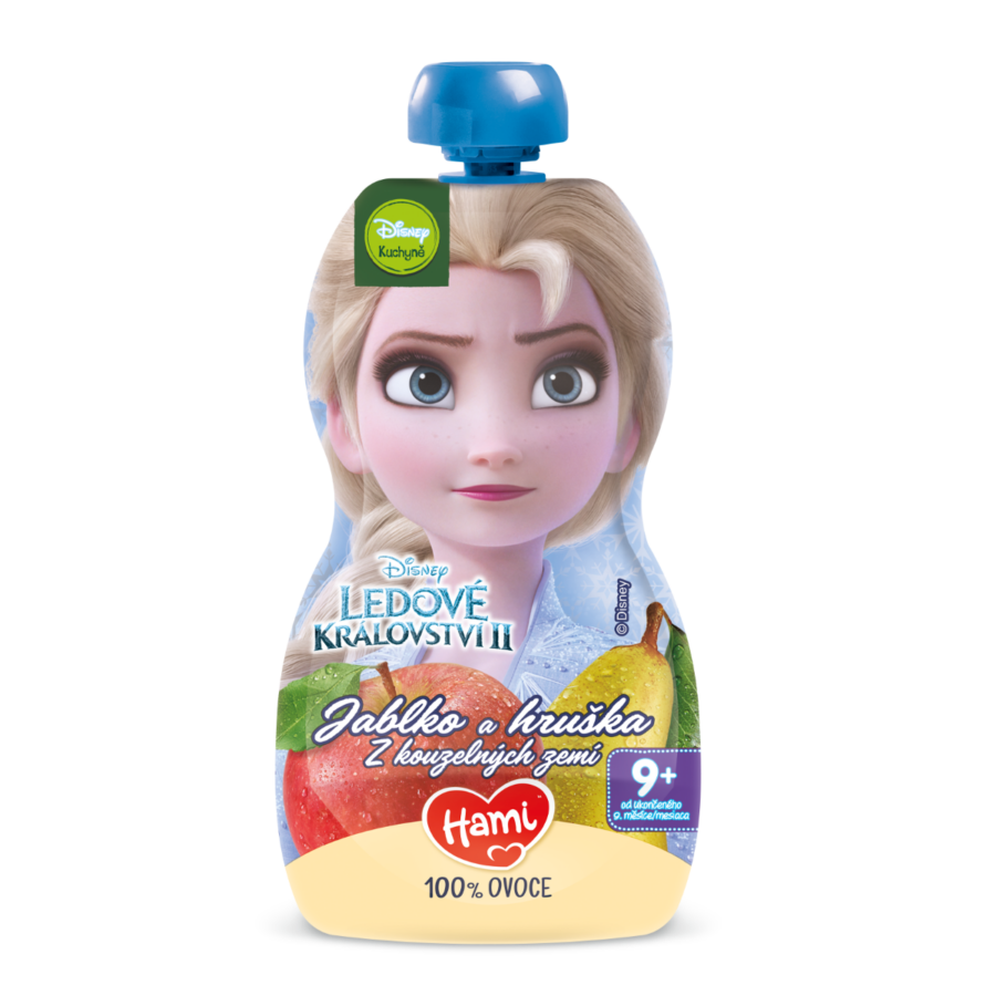 Hami Disney Frozen Hruška Elsa 9+ ovocná kapsička 110 g