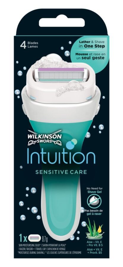 Wilkinson Intuition Sensitive Care holící strojek +1 náhradní hlavice