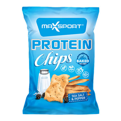 Max Sport Protein chips egejská sůl 45 g
